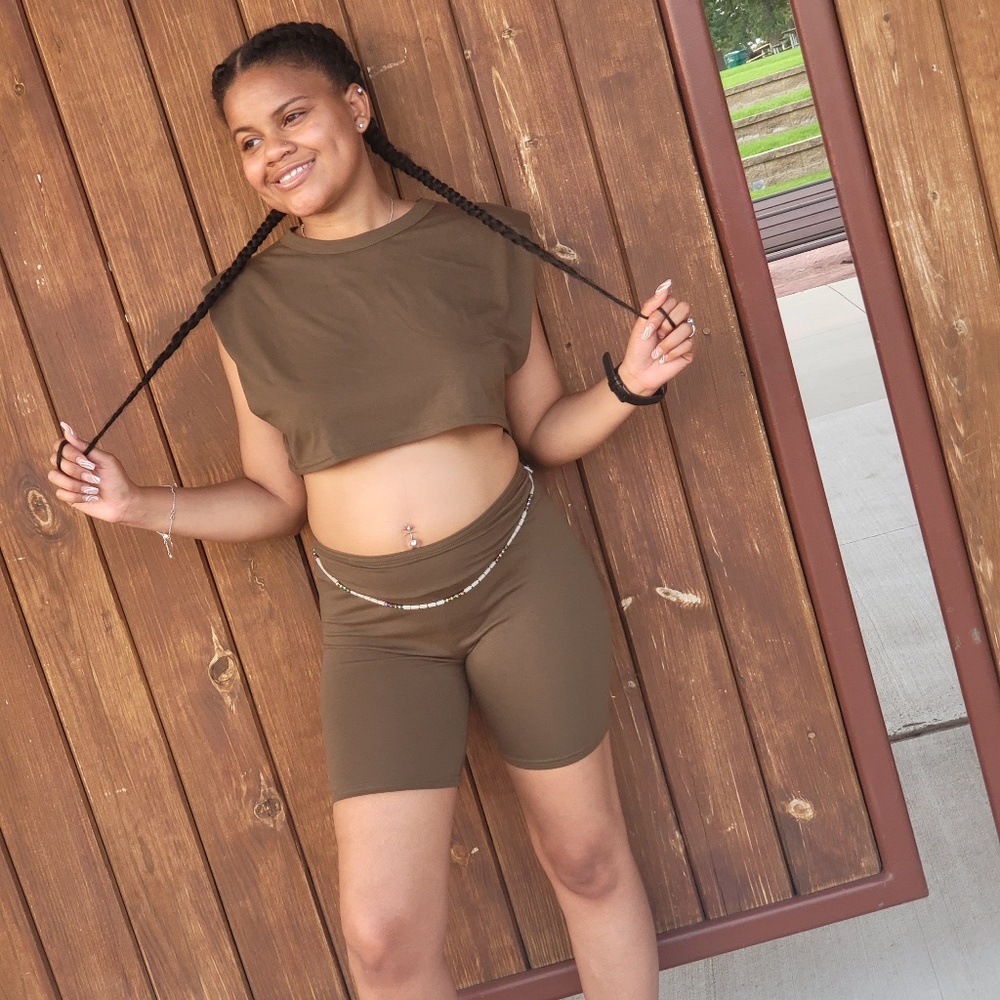 2 Piece Shorts Set